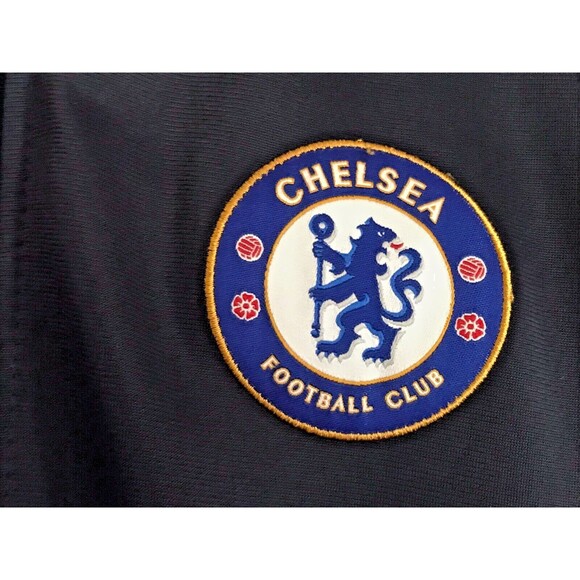 Chelsea FC Warmup Track Jacket Size S Small Full Zipper Football Soccer Stained - Picture 2 of 13